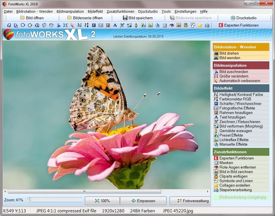 Bildbearbeitung Windows 10